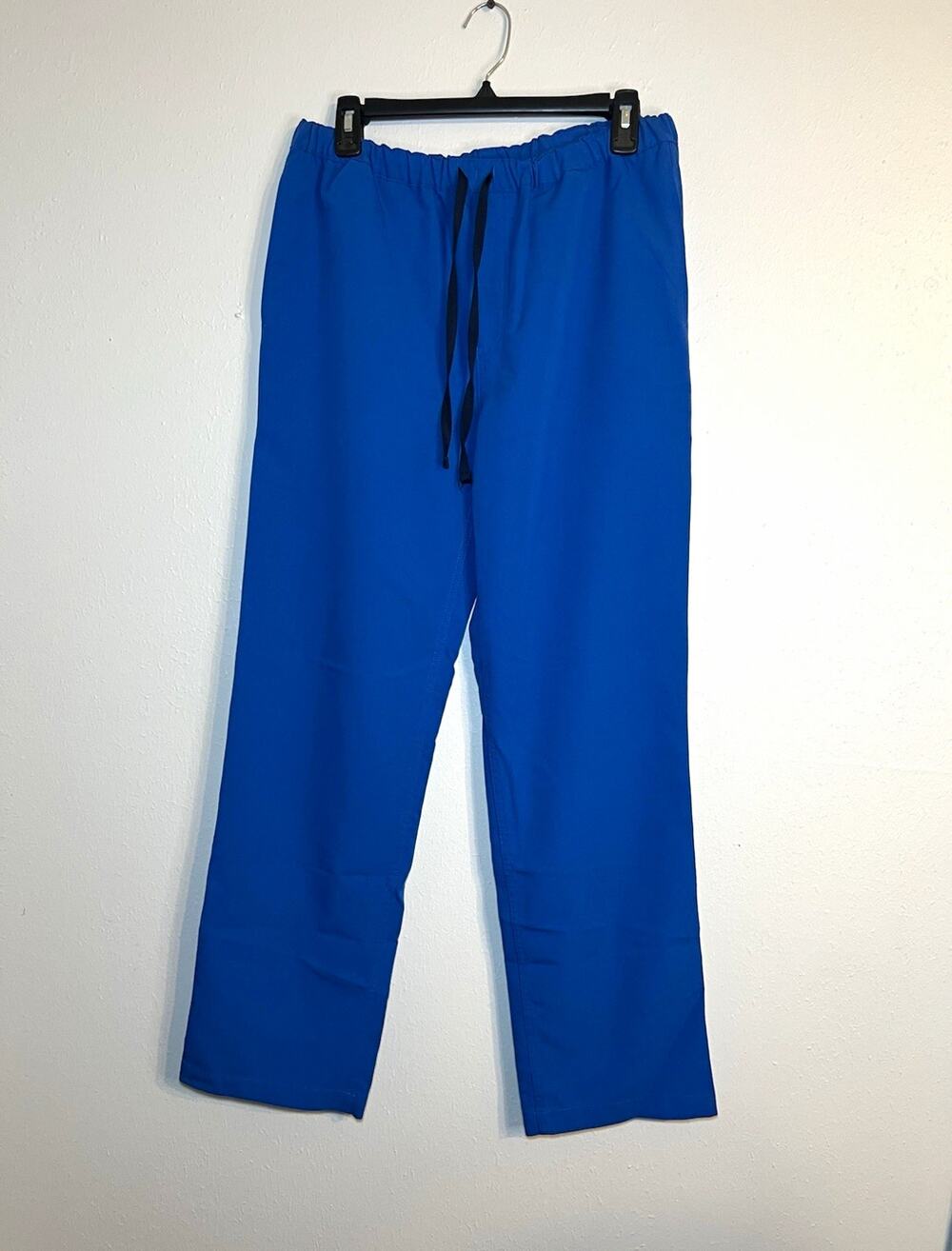 FIGS Men's Pisco Straight leg Blue Scrub Pants Size M Solid Twill FM4500